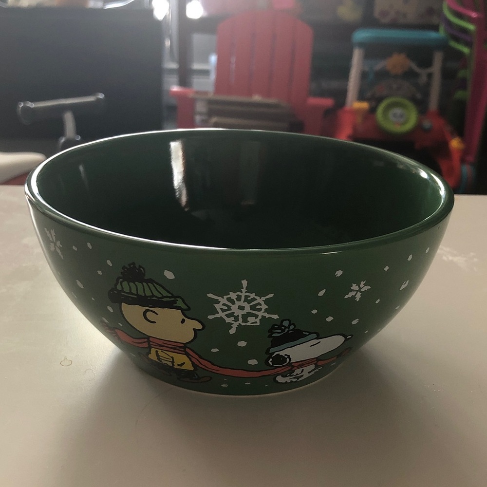 💐 Peanuts Holiday Ceramic Bowl